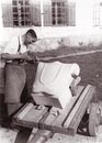 022 1951 Wappenstein für Wolfsegg Steinmetz Josef Marschalek S 3_3