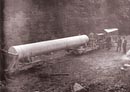 035 1934 Walzentransport auf 2 Rollwagen mit Gebus Lok P A4_66